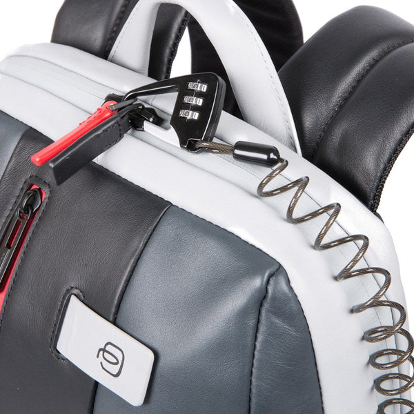 Zaino in pelle porta pc