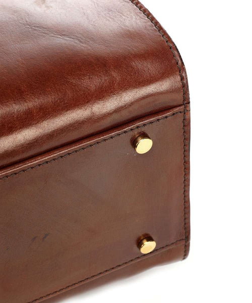 Borsa dottore in cuoio