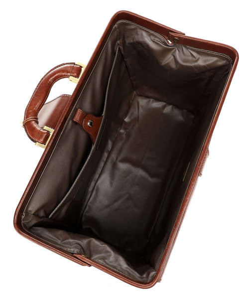 Borsa dottore in cuoio