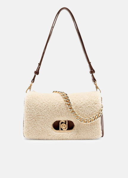 Tracolla LaPuffy teddy marrone