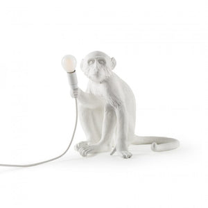Lampada scimmia seduta