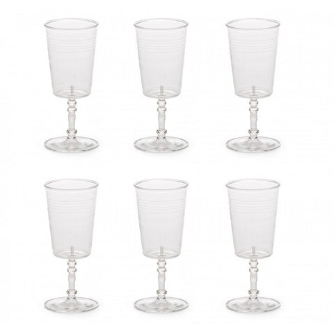 Set 6 calici vino